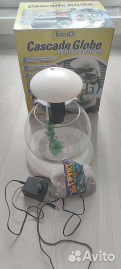 Аквариум круглый с подсветкой