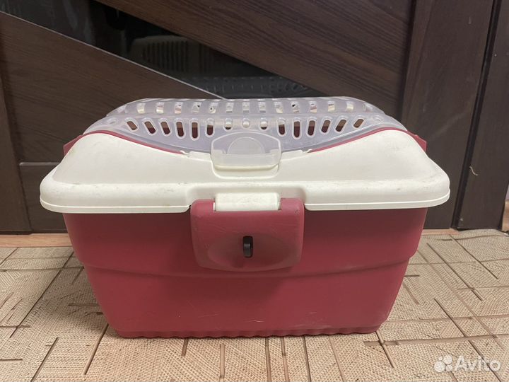 Переноска для животных пластиковая