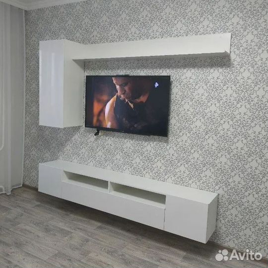 Подвесная Стенка в гостиную Соло 16 Глянец