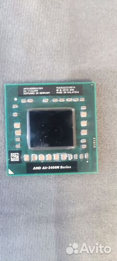 Процессор AMD A6 3400M