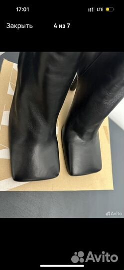 Ботильоны zara 39