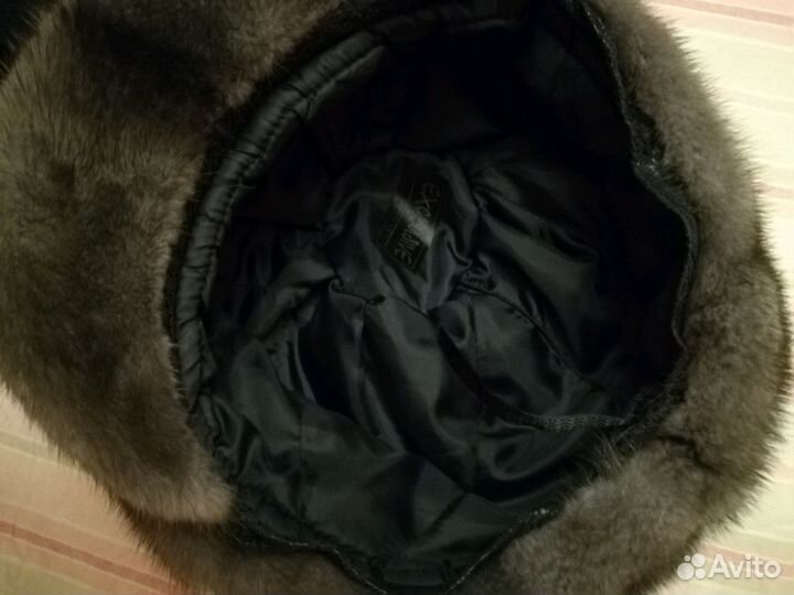 Шапка кепка норковая