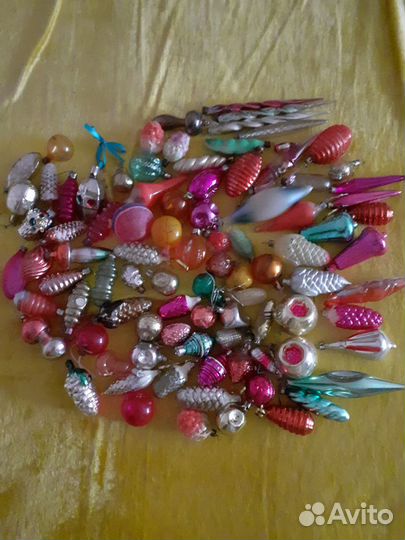 Елочные игрушки из СССР