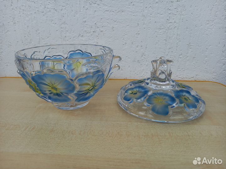 Ваза Салатник Селёдочница Солонка Стекло Хрусталь