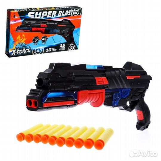 Бластер «Разрушитель», стреляет мягкими пулями, св