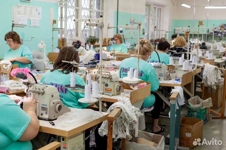 Пошив одежды : Швейный цех : Швейное производство