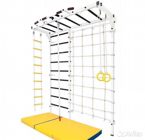 Шведская стенка Рукоход Сетка канат кольца