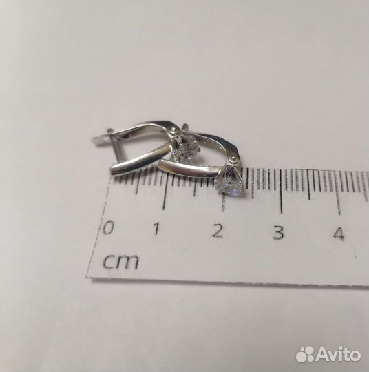 Серьги золотые новые (Бекетова 24)