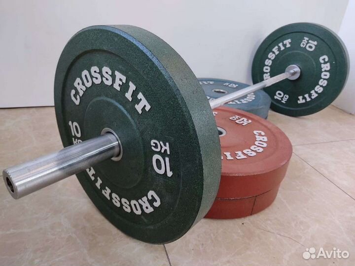Бамперные блины для штанги