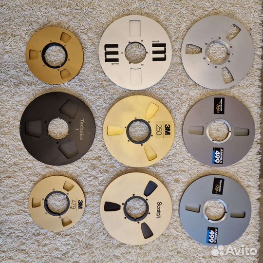 Продам катушки для магнитофона 27