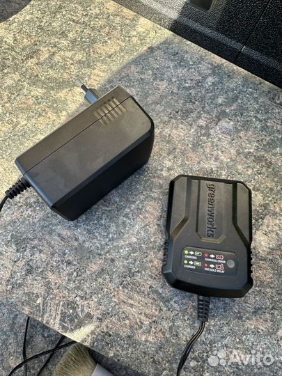 Аккумуляторная цепная пила greenworks 40v