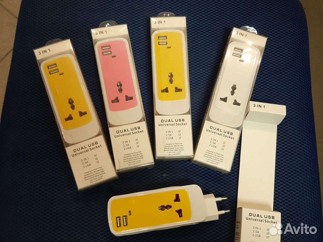 Зарядка для телефонов и электронных устройств USB