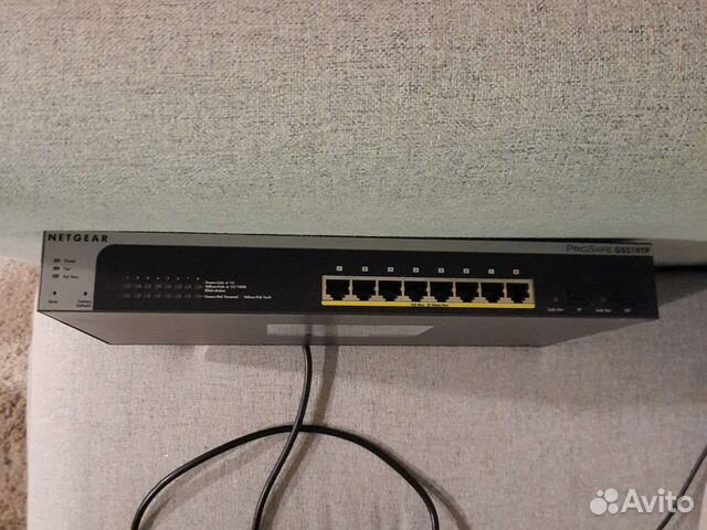 Коммутатор netgear prosafe gs510tp