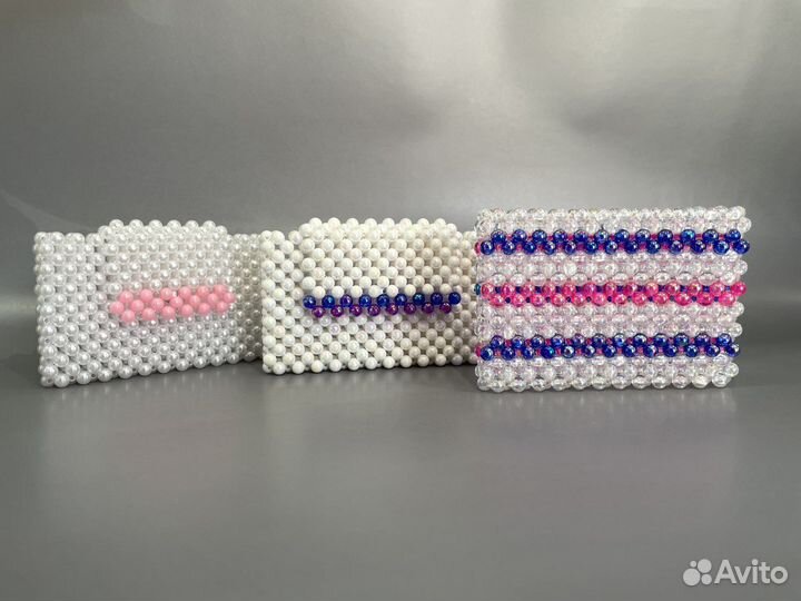 Кошельки ручной работы из бусин