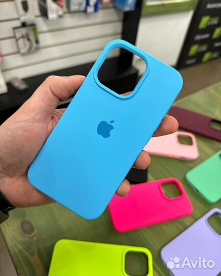 Чехлы силиконовые на iPhone 13Pro качество lux