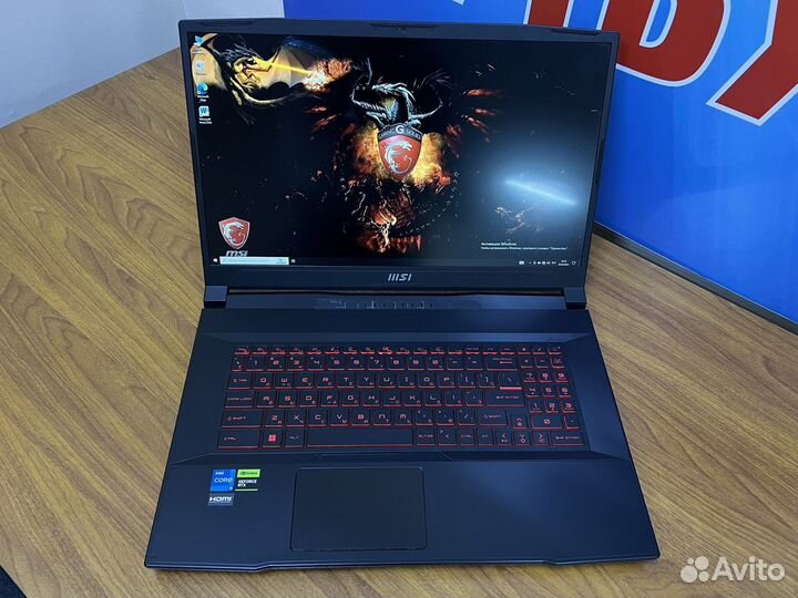 Игровой MSI 17 дюймов 144Hz / RTX / 24gb