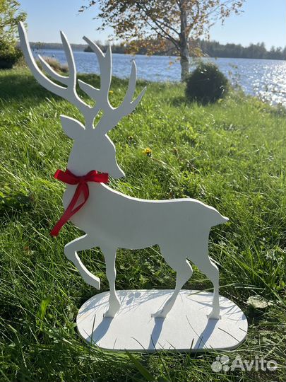 Олени из фанеры
