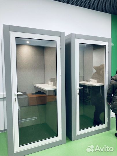 Шумоизоляционная кабина для переговоров