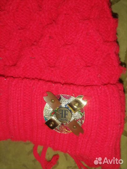 Шапка зимняя для девочки 4-5 лет