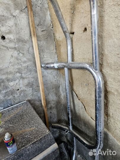 Кенгурятник на Mitsubishi pajero