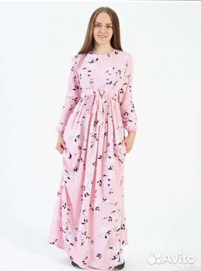 Платье хлопок