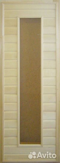 Банные двери из липы