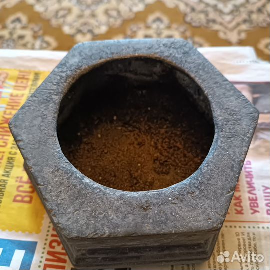 Пепельница бронза