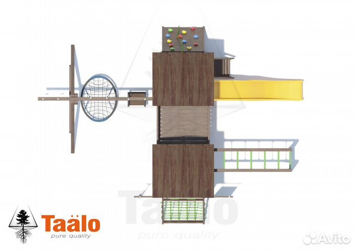 Детская игровая площадка Taalo Серия D1 модель 1