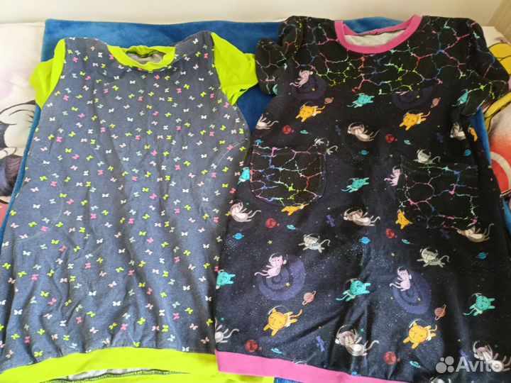 Вещи пакетом на девочку на рост от 128