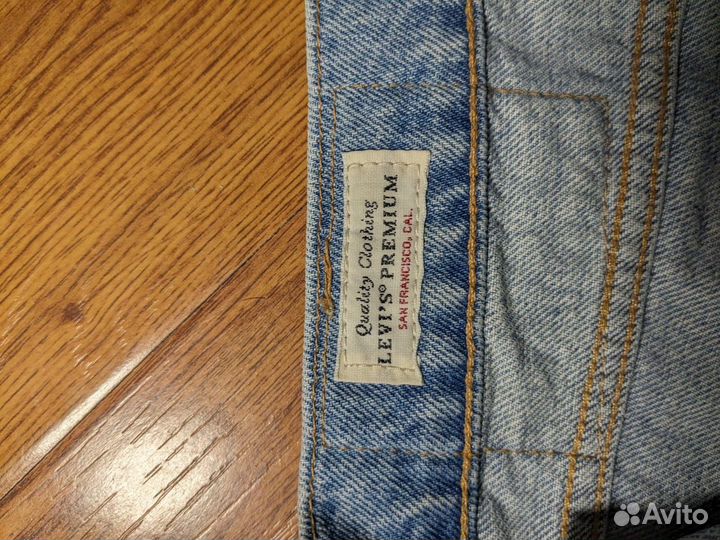 Джинсы levis 512 оригинальные