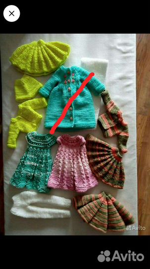 Набор одежды для барби