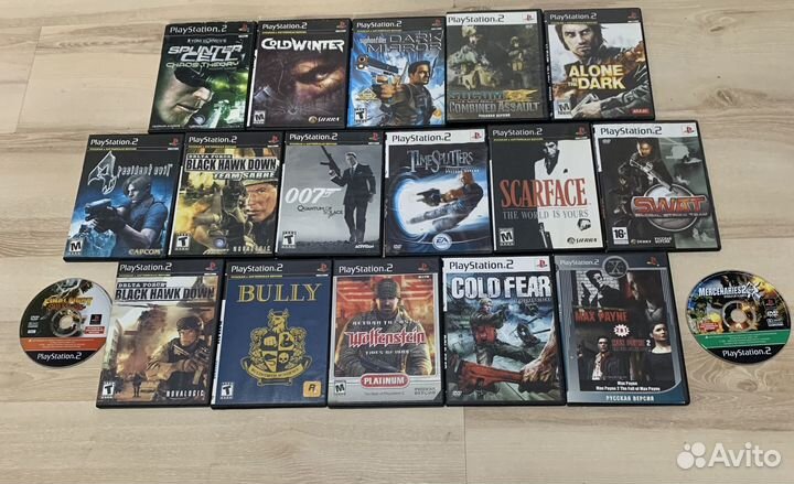 Диски на sony ps 2