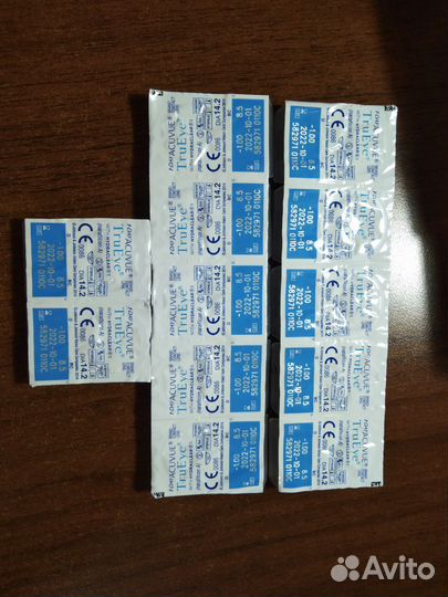 Контактные линзы acuvue trueye