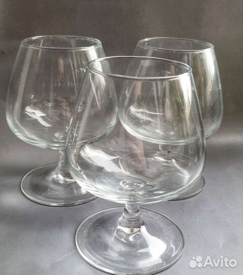 Стеклянные бокалы для шампанского мартини коньяка