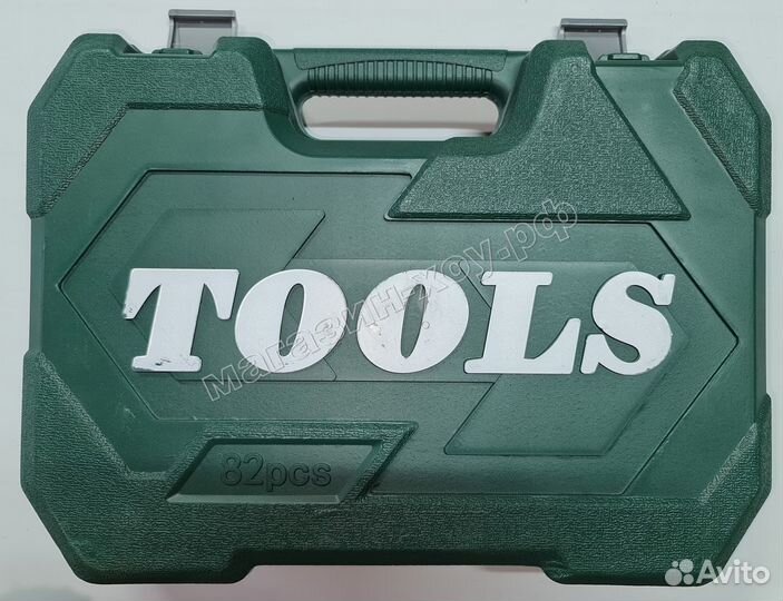 Набор инструментов, набор ключей, головок 82 шт