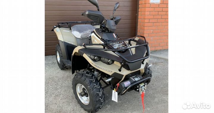 Квадроцикл Linhai Yamaha D 200 бежевый