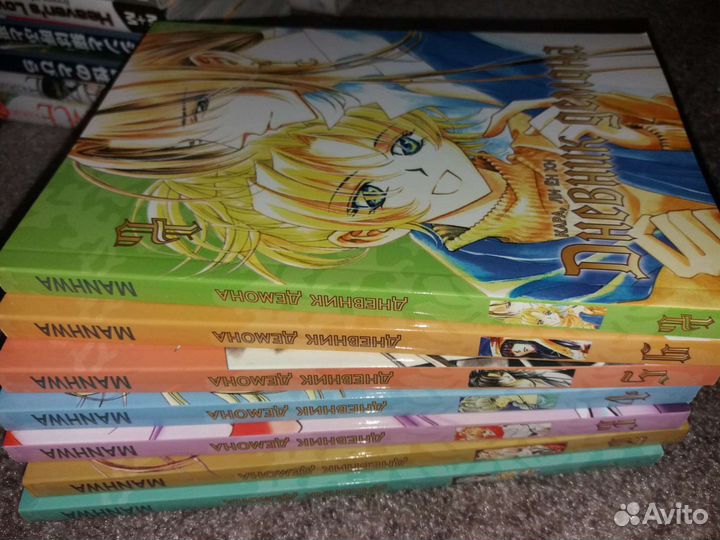 Манга на русском и японском