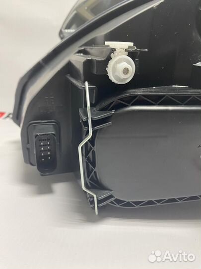 Фары AMG на Лада Приора тонированные