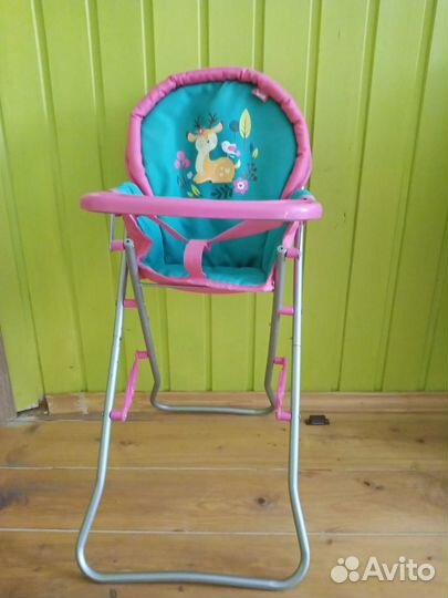 Стул для кормления кукол