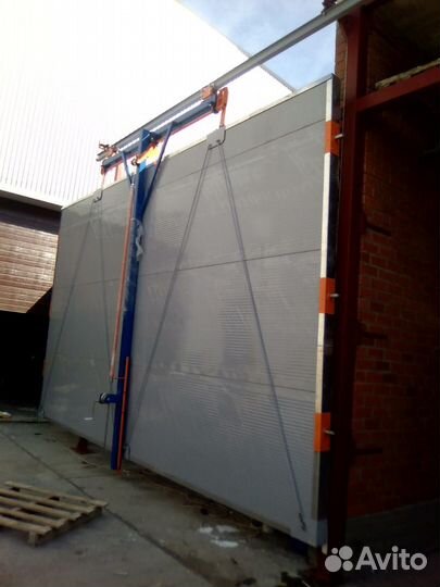 Сушильные камеры древесины - откатные ворота