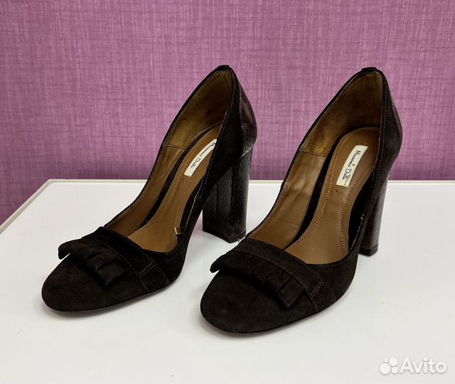 Туфли Massimo Dutti женские 37 размер замша
