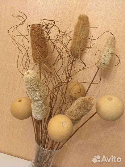 Вазы и сухой букет икеа