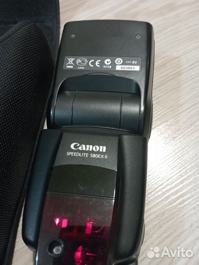 Вспышка canon speedlite 580ex ii