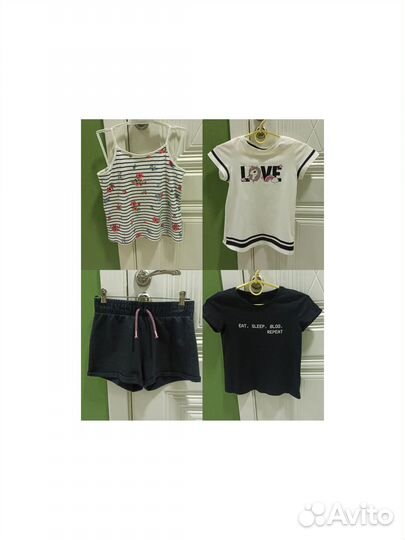 Комплект летней одежды на рост 134/140