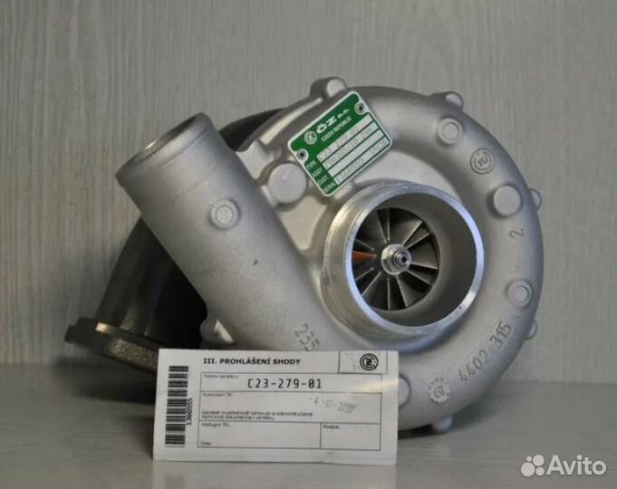 Турбокомпрессор камаз евро-3 правый (4/6 шпилек)