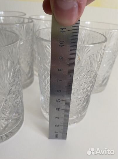 Хрустальные стаканы СССР