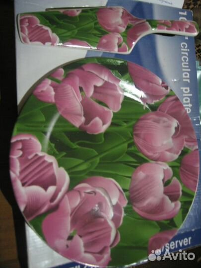 Розетки и конфетница СССР, тарелка для торта