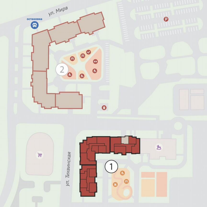 1-к. квартира, 35 м², 4/5 эт.