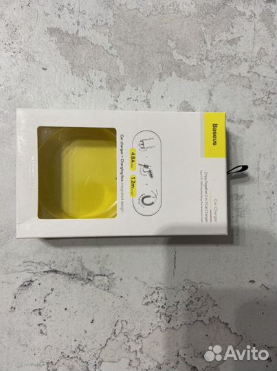 Автомобильное зарядное устройство Baseus Enjoy Tog