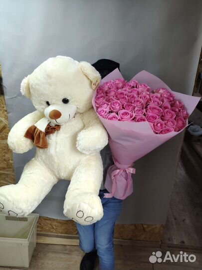 Розы букеты цветы коробки роза букет цветов